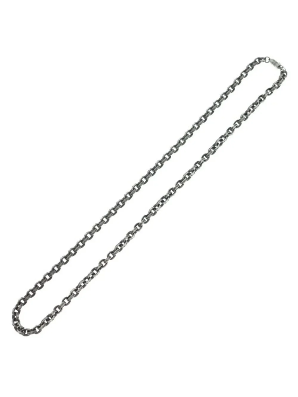 Chrome Hearts Paper Chain 20 Necklace Silver